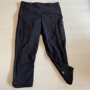 Lululemon Mesh Cropped Pants